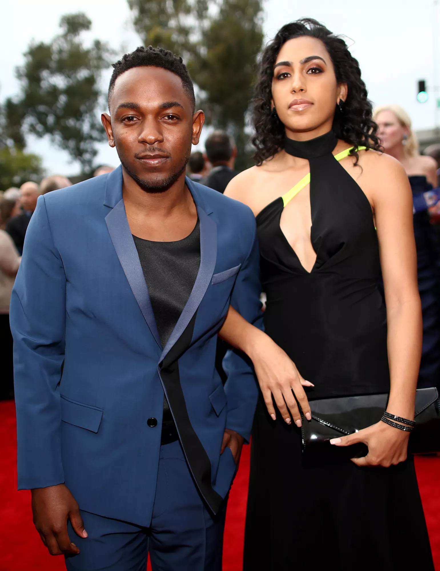 Kendrick Lamar and Whitney Alford