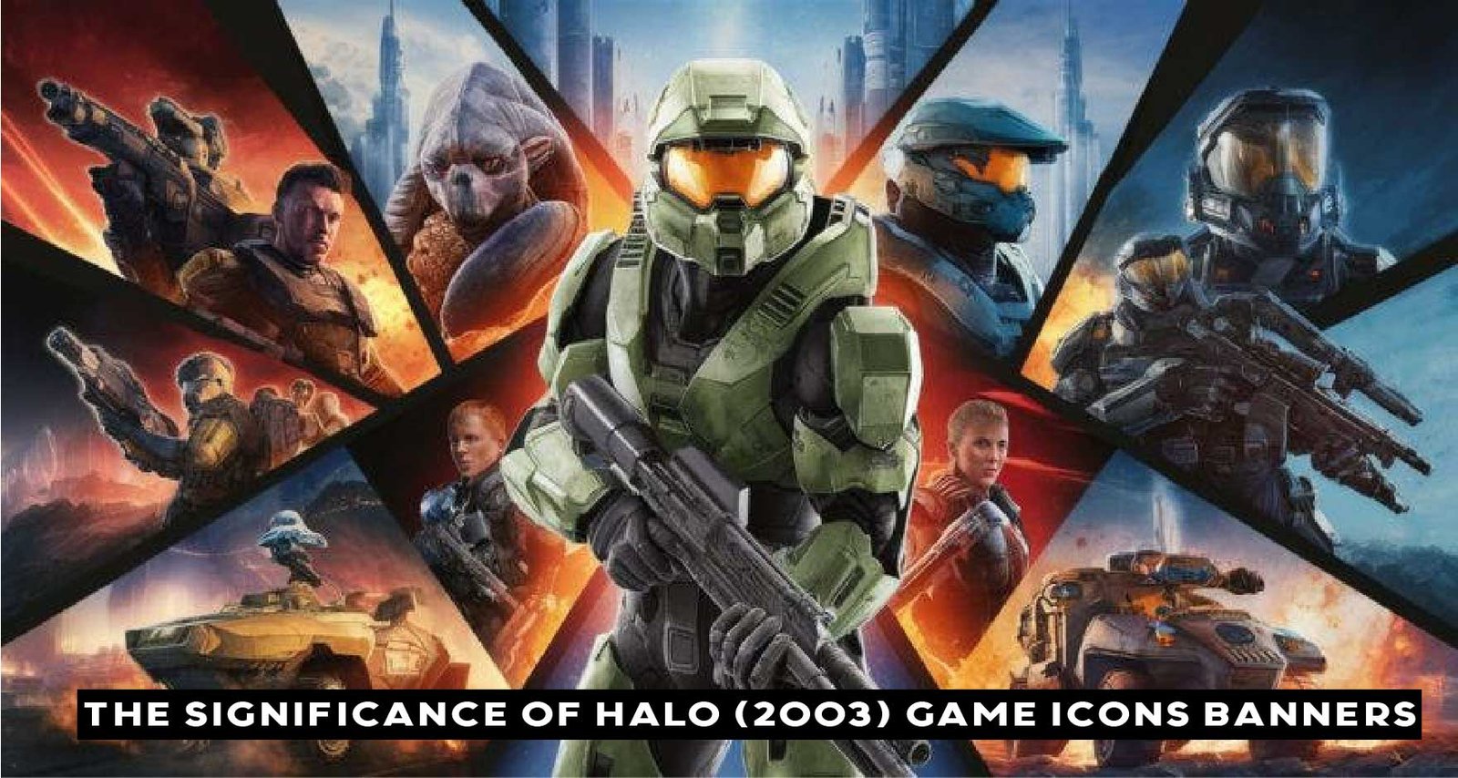 The Significance of Halo (2003) Game Icons Banners