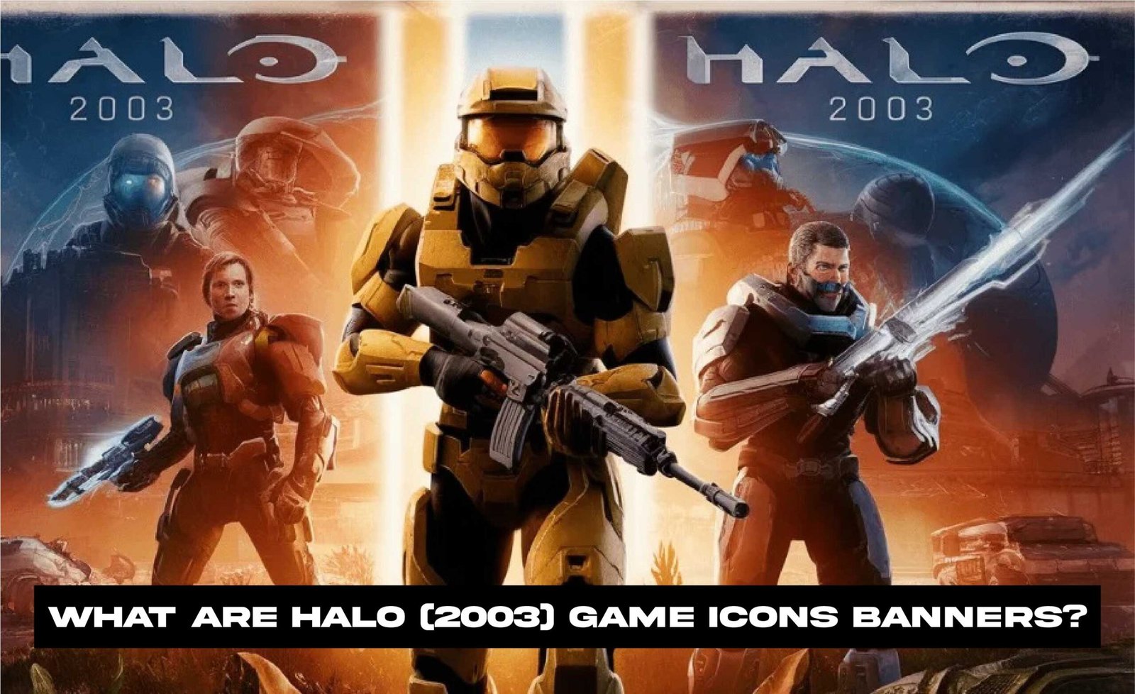 What Are Halo (2003) Game Icons Banners?