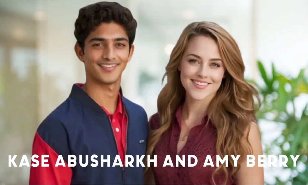 Kase Abusharkh and Amy Berry