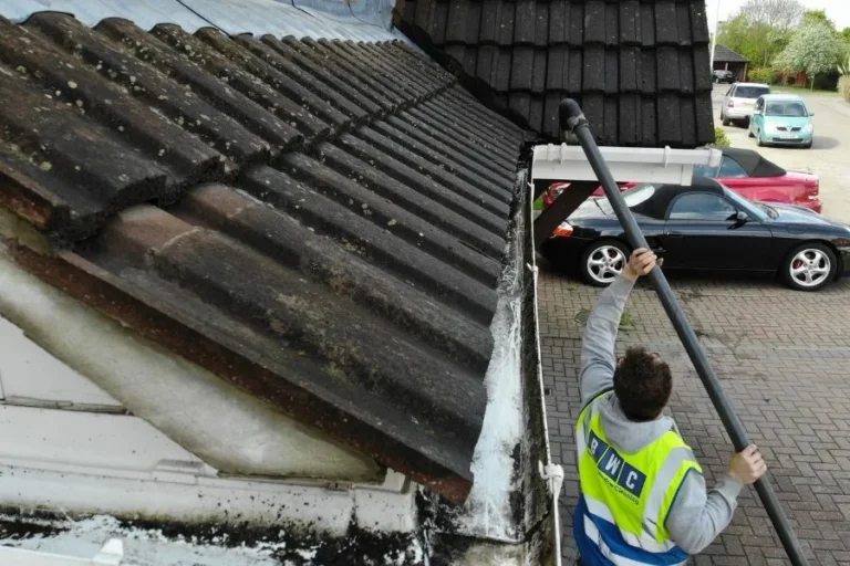Blocked gutters